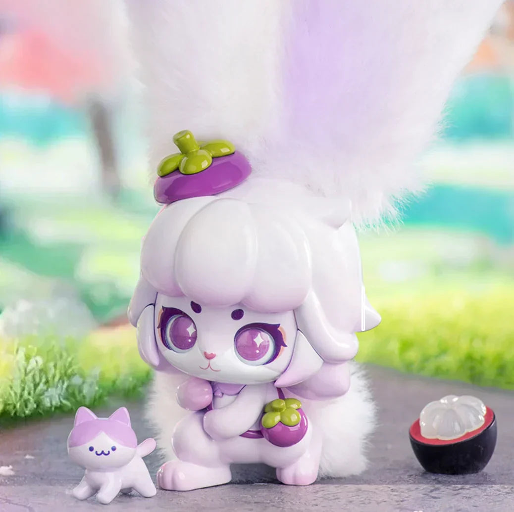 Kabu Rabbit Wonderful Fruit Plush Doll Trendy Blind Box [Change color when exposed to light]