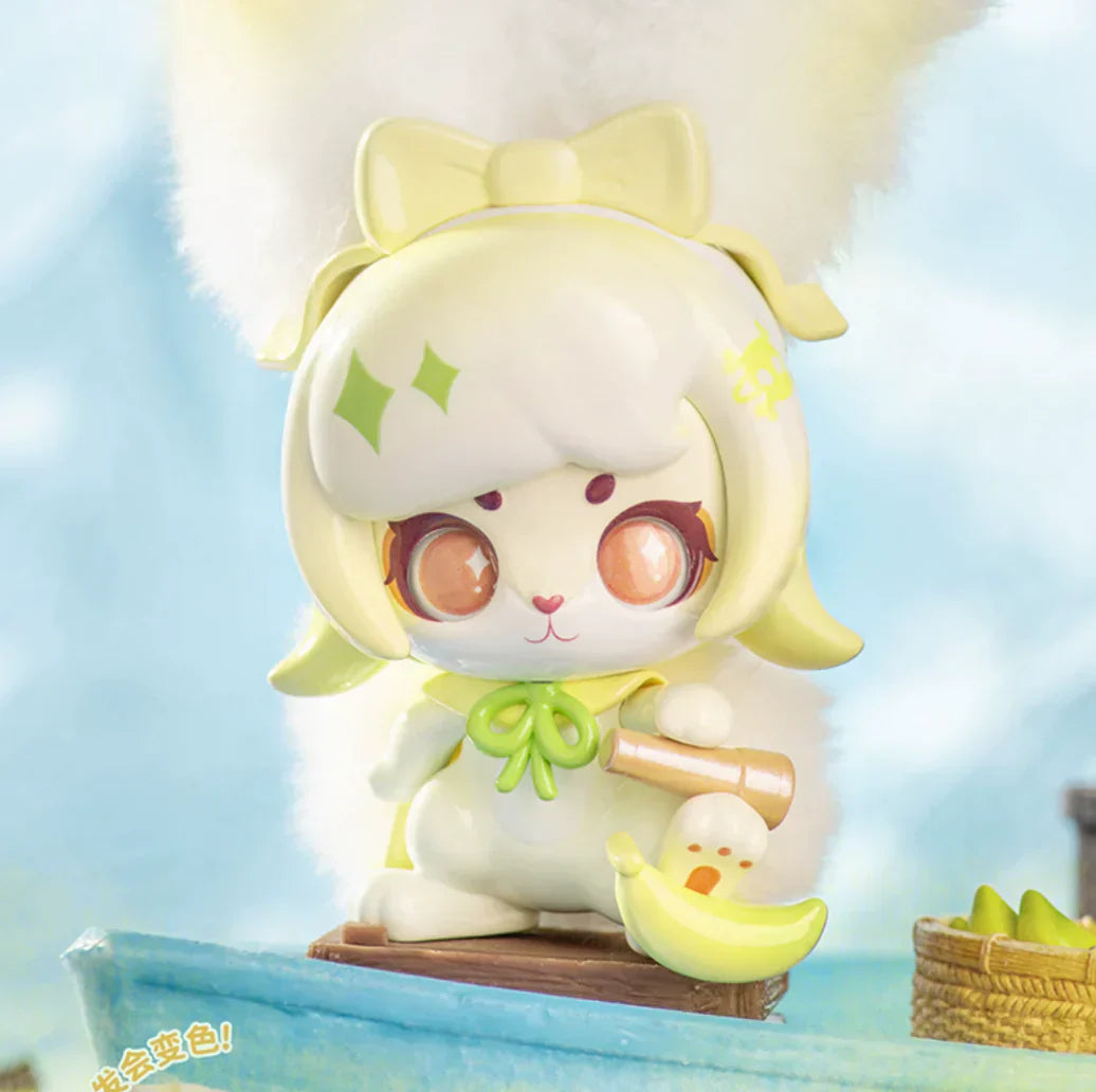 Kabu Rabbit Wonderful Fruit Plush Doll Trendy Blind Box [Change color when exposed to light]