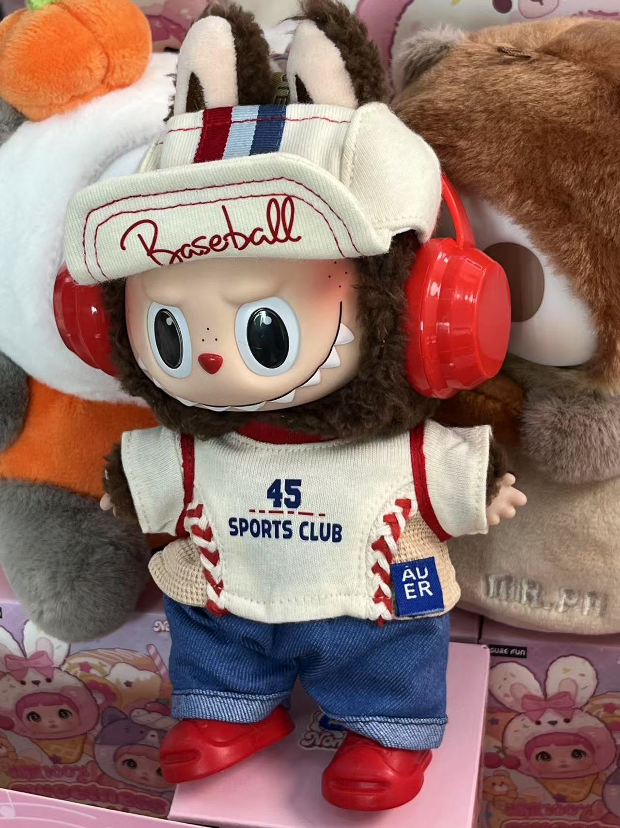 Labubu Cloth Baseball Set