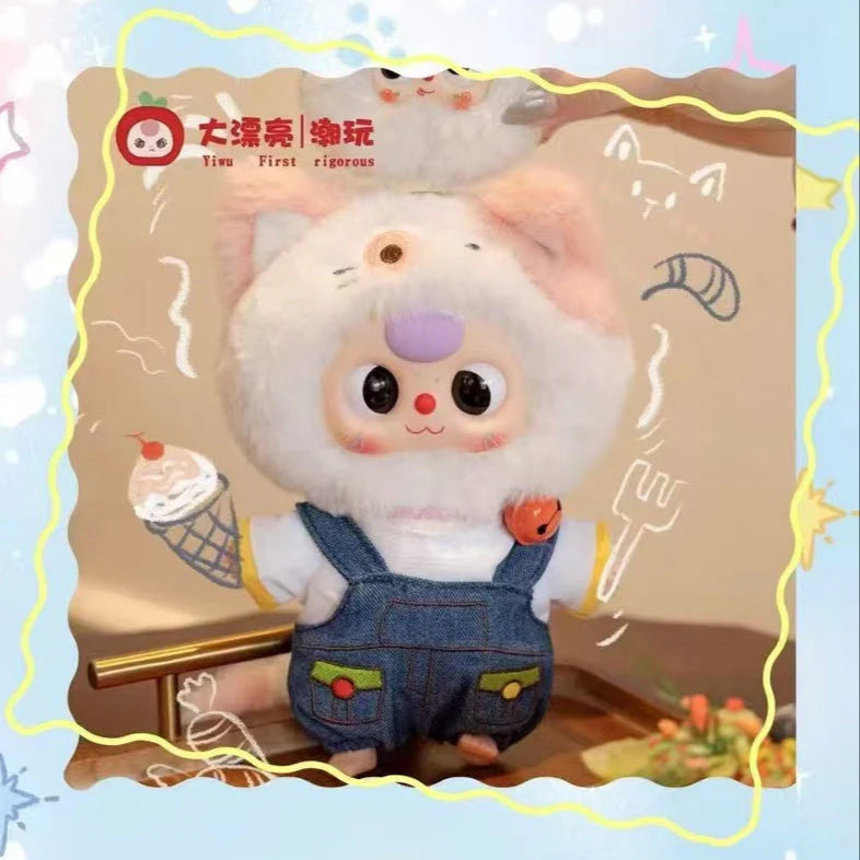 Baby Three Kitten Wardrobe Series Plush Blind Box