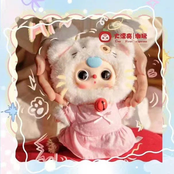 Baby Three Kitten Wardrobe Series Plush Blind Box