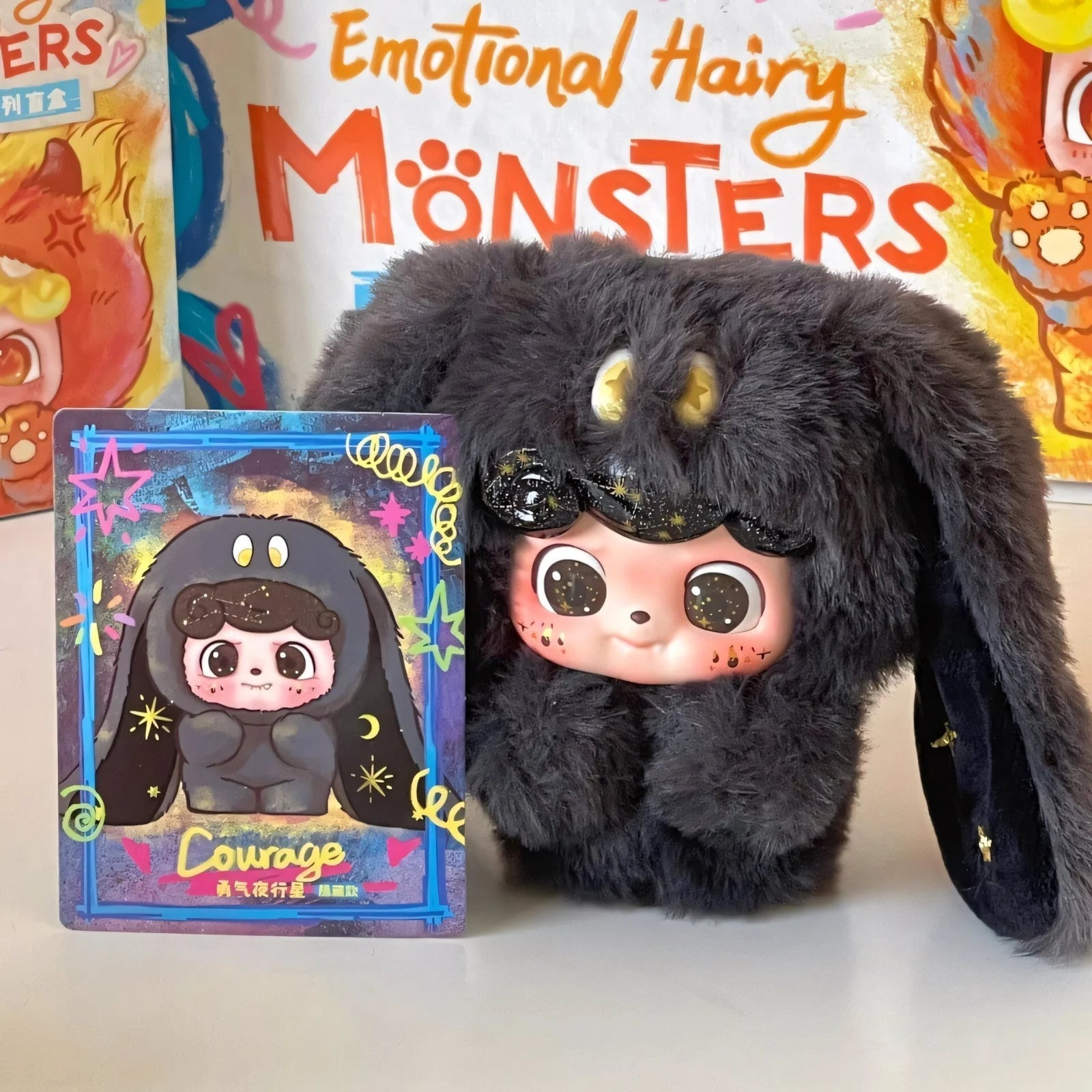Emotional Hairy Monsters