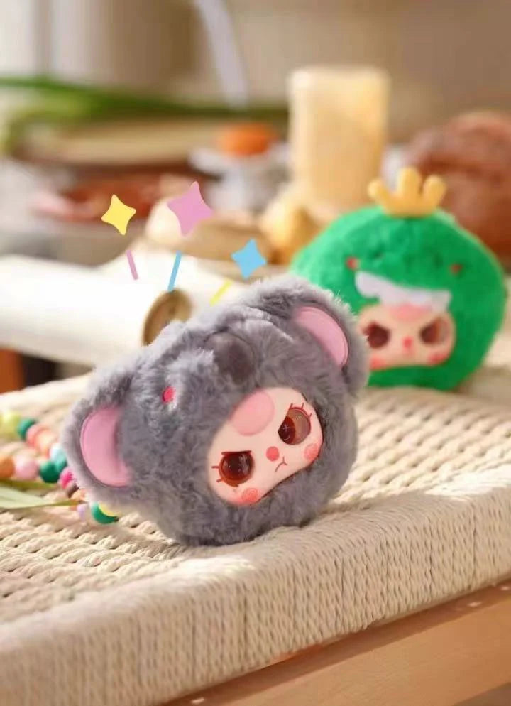 BABY THREE-FOURTUNE CAT ZIPPER BAG