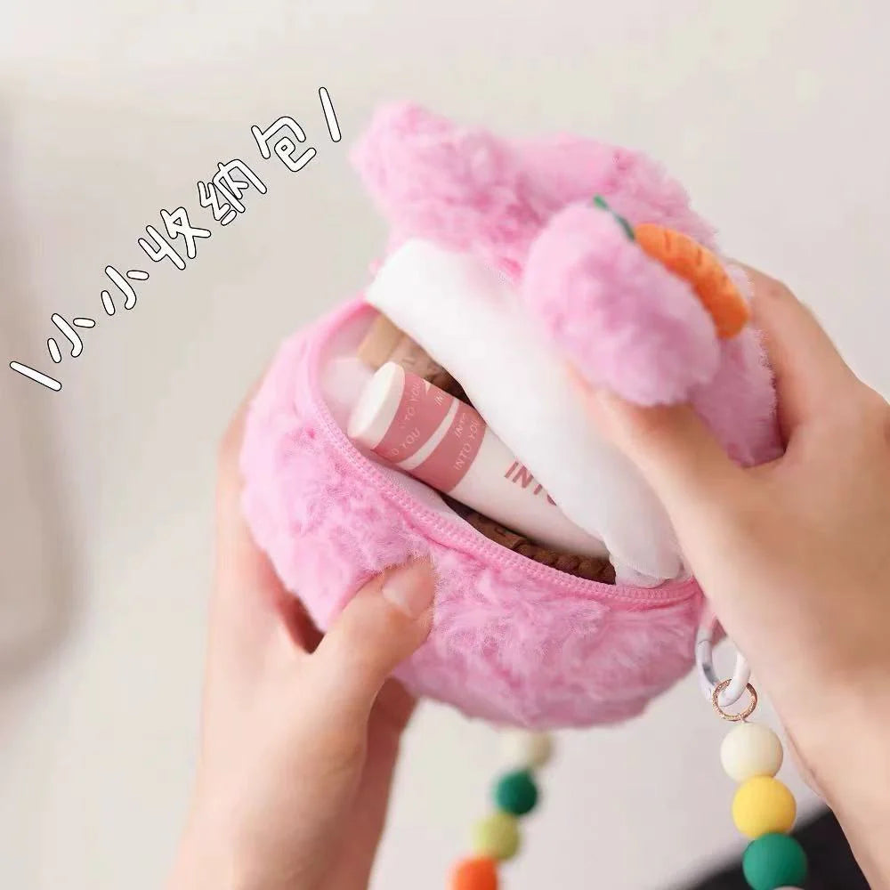 BABY THREE-FOURTUNE CAT ZIPPER BAG